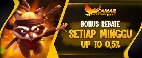 Bonus Rebate Slot Game hingga 0.5% promotion